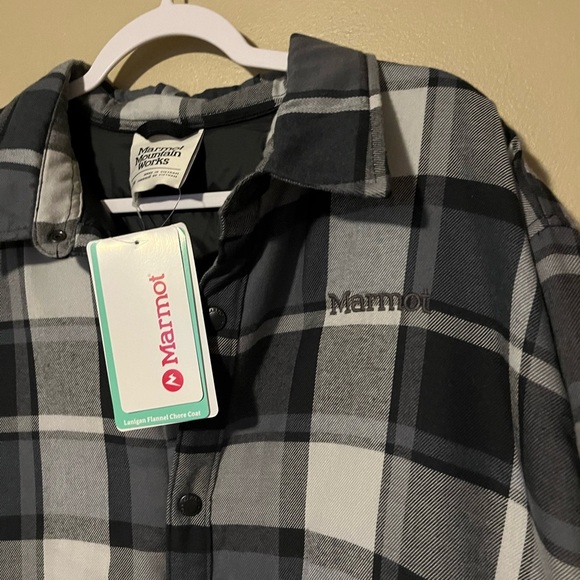 Marmot Men’s Lanigan Flannel Chore Coat NEW - Picture 7 of 11